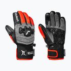 Gyerek síkesztyűk Reusch Worldcup Warrior GS black/silver/fluo red