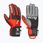 Férfi síkesztyű Reusch Ultra black/fluorescent red