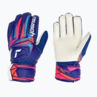 Kesztyűk kapus gyerek Reusch Attrakt Solid Junior sharp blue/white/shocking orange