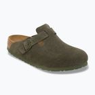 Papucsok BIRKENSTOCK Boston Suede Leather thyme