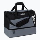 Edzőtáska ERIMA Six Wings Sports Bag With Bottom Compartment 35 l slate grey/black