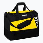 Sporttáska ERIMA Six Wings Sports Bag With Bottom Compartment 60 l yellow/black