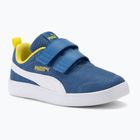 PUMA Courtflex v2 Mesh V PS star zafír/puma fehér gyermekcipő
