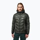 Férfi pehelykabát Jack Wolfskin Alpspitze Down Hoody slate green
