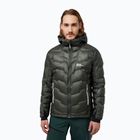 Férfi pehelykabát Jack Wolfskin Alpspitze Down Hoody slate green