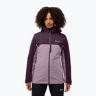 3in1 női kabát Jack Wolfskin Hunberg wild blossom