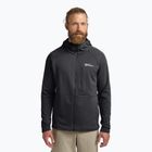 Férfi Jack Wolfskin Kolbenberg kapucnis, teljes cipzáras fantom fleece pulóver