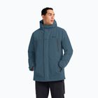 Férfi bélelt dzseki Jack Wolfskin Glacier Shield aluminium kék
