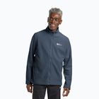 Férfi Jack Wolfskin Winterstein Fz polár pulóver midnight sky