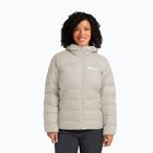 Női pehelydzseki Jack Wolfskin Ather Down Hoody világos homok