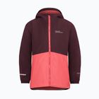 Gyerek 3 az 1-ben dzseki Jack Wolfskin Iceland 3IN1 sunset coral