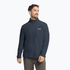 Férfi polár pulóver Jack Wolfskin Taunus 100 Half Zip midnight sky