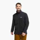 Férfi polár pulóver Jack Wolfskin Taunus 200 Full Zip black