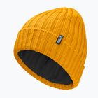 Téli sapka Jack Wolfskin Rib Knit burly yellow jw