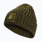 Téli sapka Jack Wolfskin Badge Beanie obsidian moss