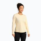 Női túra hosszú ujjú póló Jack Wolfskin Trail vanilla cream