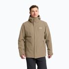 Férfi 3 az 1-ben kabát Jack Wolfskin Stonelite 3In1 hazel wood