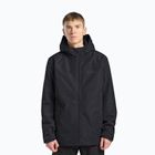 Férfi 3 az 1-ben dzseki Jack Wolfskin Taubenberg 3In1 fekete