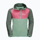 Jack Wolfskin gyermek softshell kabát Turbulence zöld 1606385