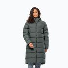 Jack Wolfskin női Frozen Palace pehelykabát pala zöld