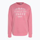 Női adidas Retro Luxury Crew pulóver rózsaszínű színben