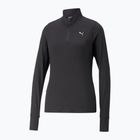 Női futó pulóver PUMA Run Favorite 1/4 Zip puma fekete
