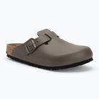 BIRKENSTOCK flip-flop Boston NL Regular sima bőr beton szürke