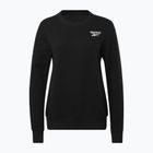 Női Reebok Identity Small Logo French Terry Crew melegítőfelső fekete