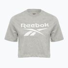 Női Reebok Identity Big Logo Crop Tee középszürke szürke sáska