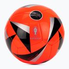 Focilabda adidas Fussballiebe Club Euro 2024 solar red/black/silver metallic méret: 4