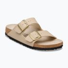 Női papucsok BIRKENSTOCK Arizona Birko-Flor triples sandcastle/oyster