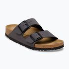 Papucsok BIRKENSTOCK Arizona BF Narrow velvet gray/black