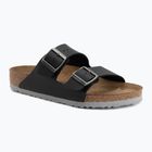 Papucsok BIRKENSTOCK Arizona Birko-Flor black/light gray