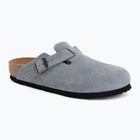 Papucsok BIRKENSTOCK Boston Suede Leather stone blue