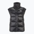 Női mellény FILA Luzk Long Puffer Vest black