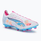 Futballcipő PUMA Ultra 5 Match Vol. Up FG/AG puma white/luminous blue