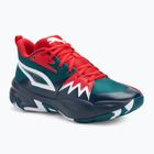 Férfi kosárlabda cipő PUMA Genetics club navy/hidegzöld/for all time red