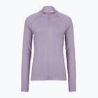 Női futópulóver PUMA Run For Her Ribbed Full Zip pale plum női futópulóver