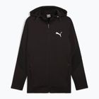 Férfi pulóver PUMA Evostripe Hoodie FZ DK puma fekete puma fekete
