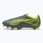 PUMA Ultra 5 Play FG/AG matt öregedő ezüst/sárga riasztás/puma öregedő ezüst futballcipő