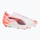 Férfi PUMA Ultra 5 Ultimate FG futballcipő puma fehér/puma fekete/izzó piros