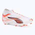 Férfi futballcipő PUMA Ultra 5 Play+ FG/AG puma fehér/puma fekete/izzó piros