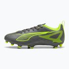 PUMA Ultra 5 Play FG/AG Jr matt öregedő ezüst/sárga riasztás/puma öregedő ezüst gyermek focicipő