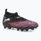 PUMA Future 8 Match FG/AG Jr gyermek futballcipő puma fekete/puma fehér/izzó piros