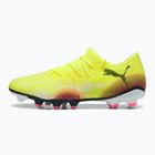 Férfi futballcipő PUMA Future 8 Match Low FG/AG sárga riasztás/ puma fekete/ sun struck
