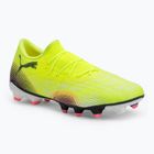 Férfi futballcipő PUMA Future 8 Match Low FG/AG sárga riasztás/ puma fekete/ sun struck