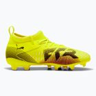 PUMA Future 8 Match FG/AG Jr gyermek focicipő sárga riasztás/puma fekete/sun struck