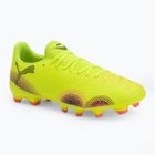 Férfi futballcipő PUMA Future 8 Play FG/AG sárga riasztás/ puma fekete/ sun struck