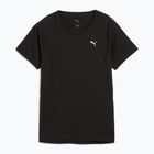 Női futópóló PUMA Run Velocity Tee Tri-Blend puma fekete