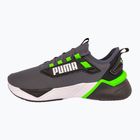 PUMA Retaliate 3 futócipő puma fekete/zöld hold/zöld csillogás